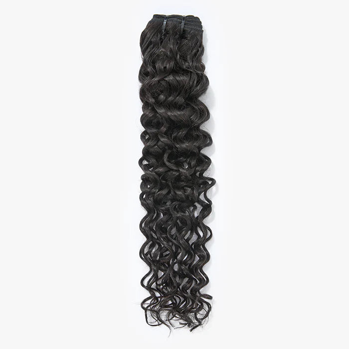 Raw Vietnam Hair Bundles Burmese Curly #1B Natural Black
