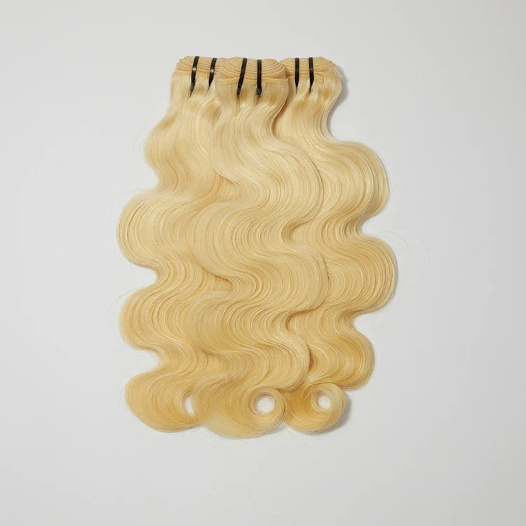 12A Raw Hair #613 Lightest Blonde Body Wavy