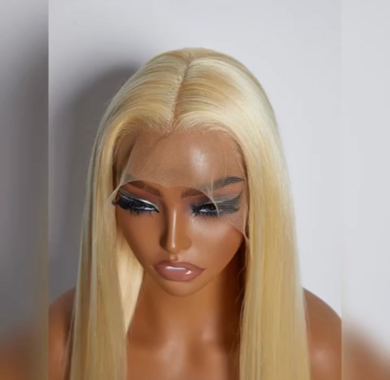 Lace Wigs / 16-30 Inch Pre-Plucked 13"X4" #613 Straight Lace Frontal Wig 200% Density