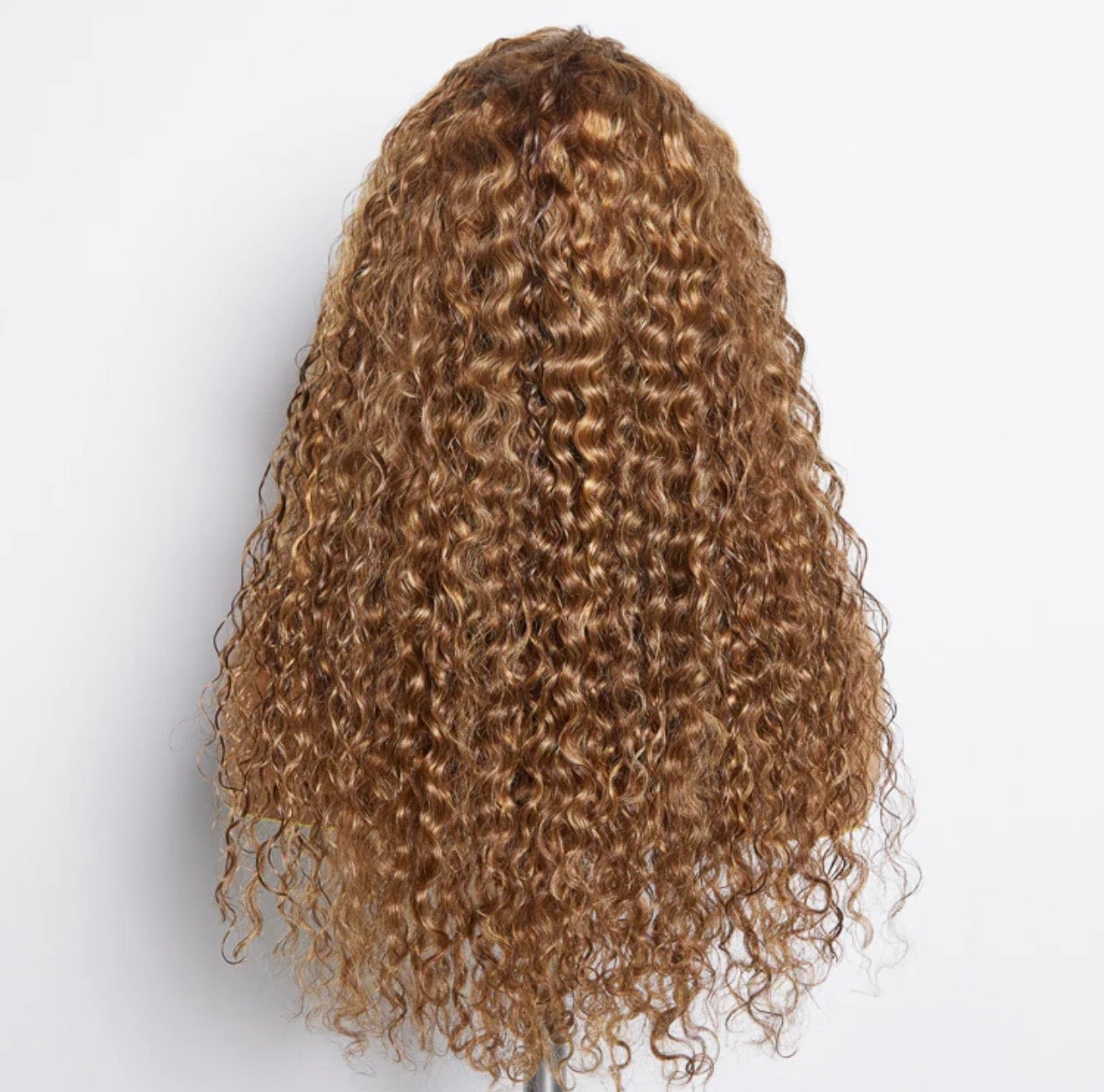 Colored Wigs| 22-24 Inch Pre-Plucked 13"X4" Lace Front Water Wavy Wig Free Part 150% Density-100% Human Hair