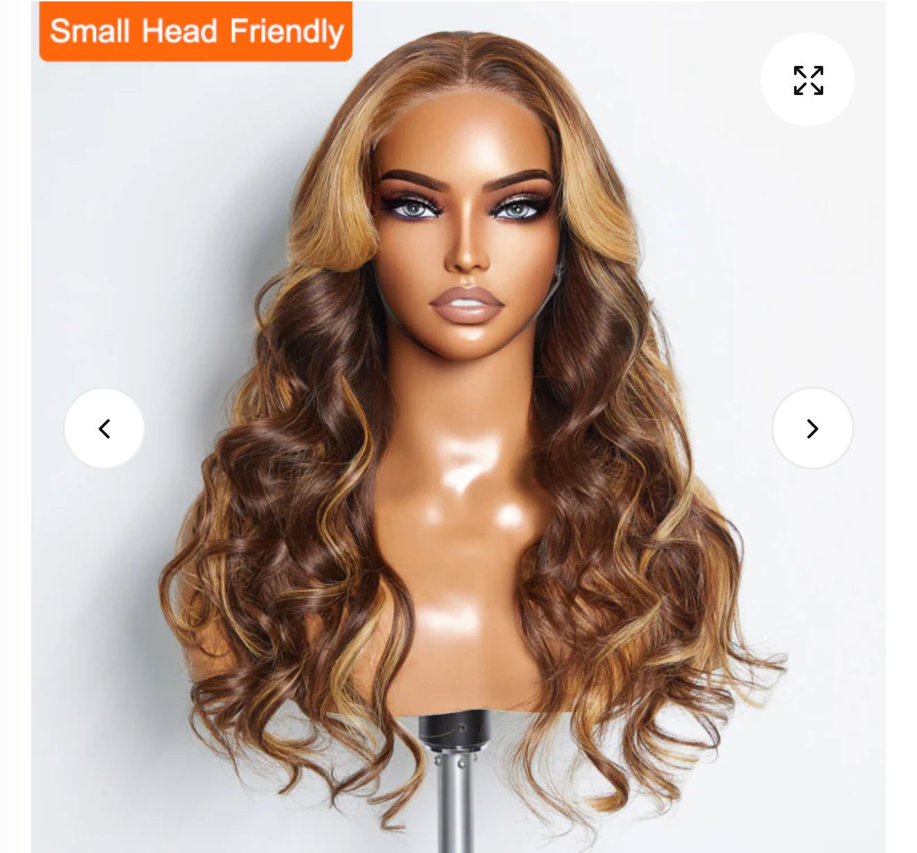 24 Inches 5"X5" Body Wavy Wear & Go Glueless #4/27 Lace Closure Wig-100% Human Hair